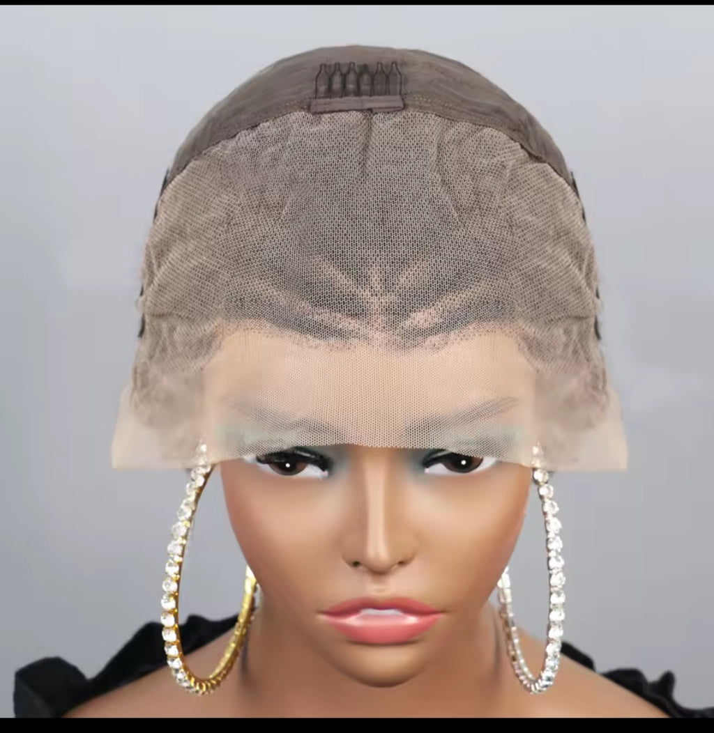 Lace Frontal Braided Human Hair Wig