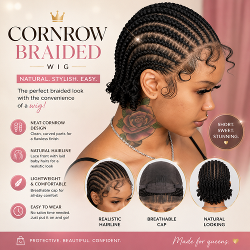 Cornrow Wig
